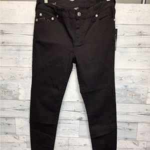 W 32 True Religion mid rise super skinny jeans